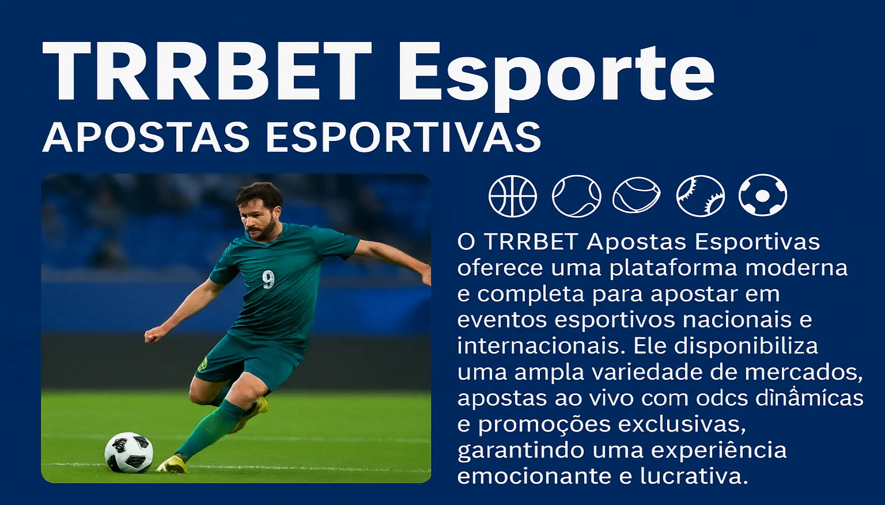 Apostas esportivas no cassino online TRRBET